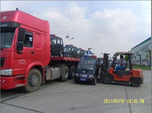 遼寧鴻馬警用巡邏車發(fā)車儀式 m.stmxd.com